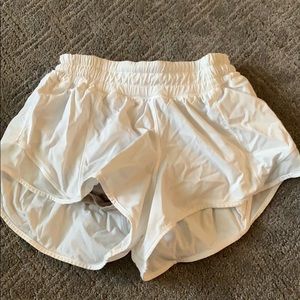 Lululemon White Hot Hotty Shorts